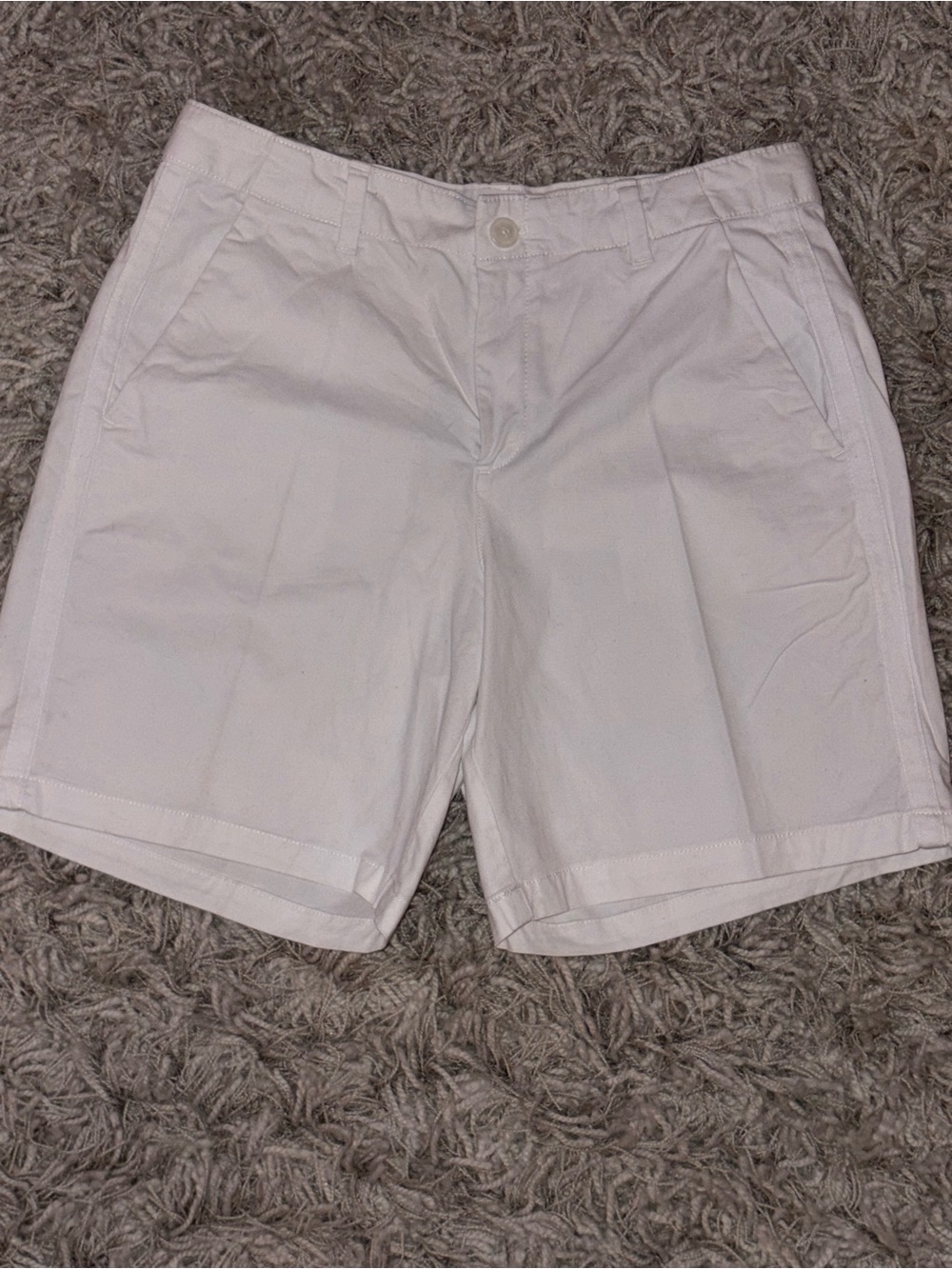 GAP White Girlfriend Chino Shorts